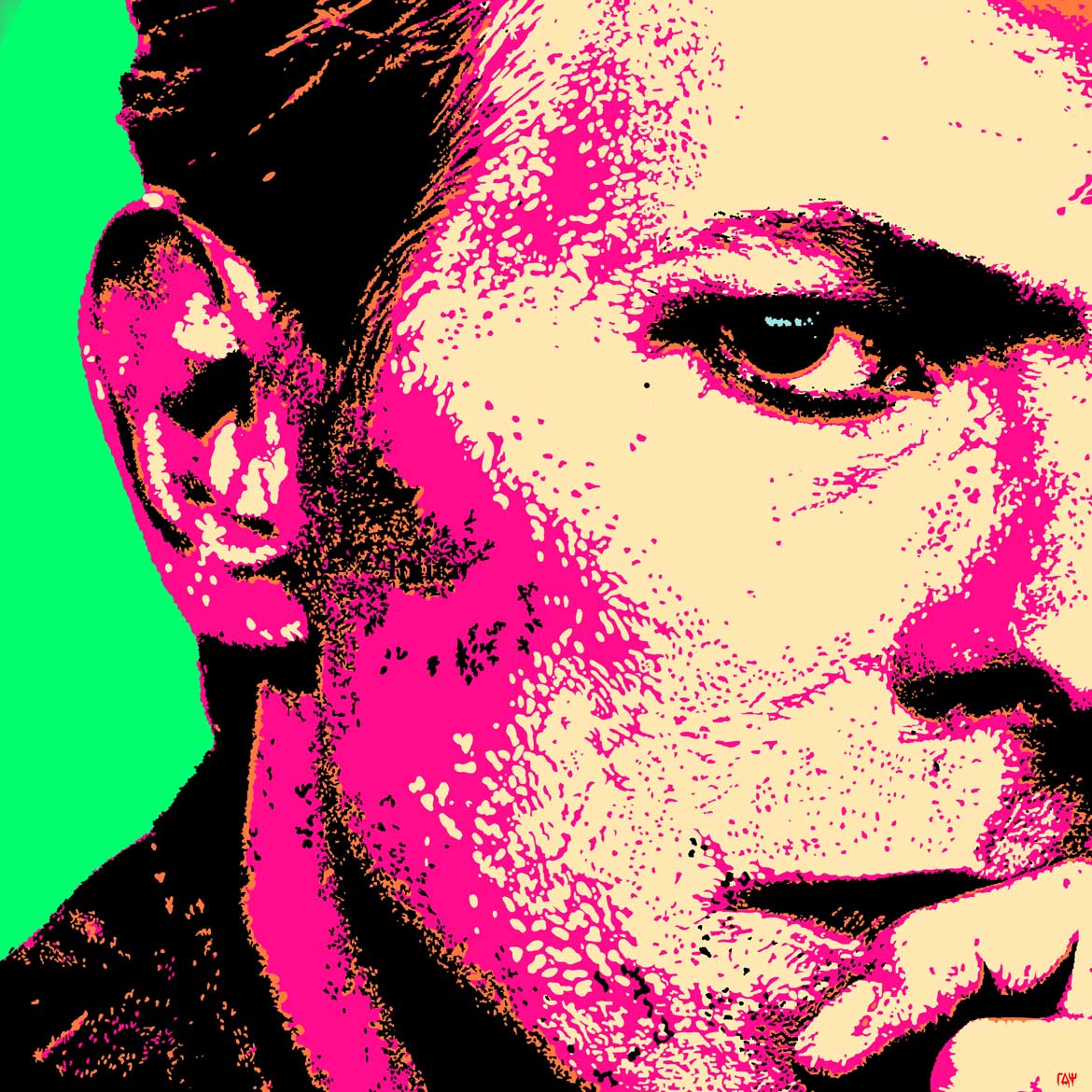 DAVID BOWIE ON GREEN