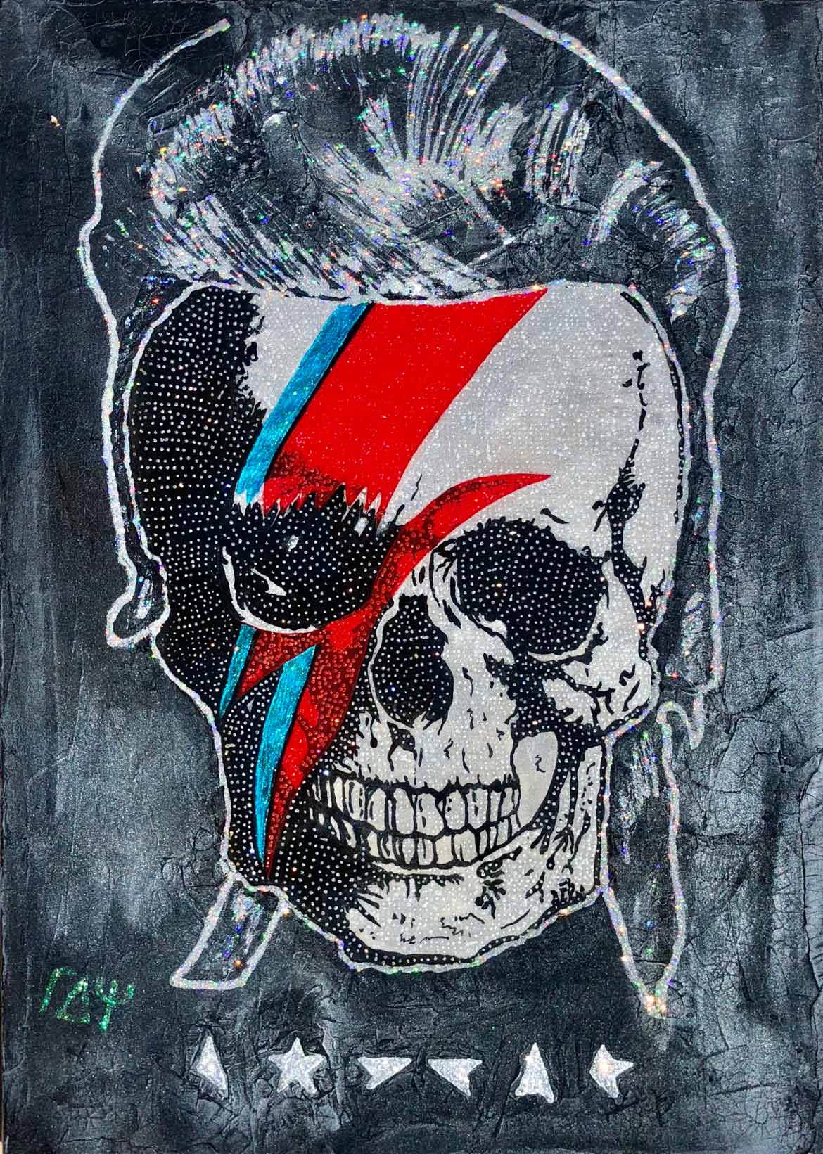 Ziggy Stardust Skull