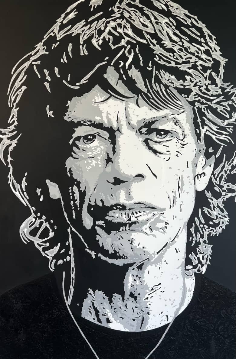 Mick Jagger Art